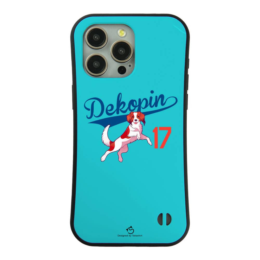 デコピン ケース いぬ 犬 コーイケルホンディエイラスト Dekopin1 スマホ ケース iPhone8, SE2, SE3 ~ ケース iPhone17シリーズ